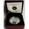 Image 3 : 2013 Canadian 20 dollar fine silver mint coin, Blue flag Iris flower - with swarovski crystals
