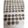 Image 3 : Full set of Canadian 5 cent coins - 1922-24, 1927-2019 - 107 coins in total