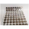 Image 7 : Full set of Canadian 5 cent coins - 1922-24, 1927-2019 - 107 coins in total