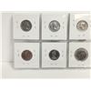 Image 5 : Set of 8, Very High grade, Canadian 5 cent coins