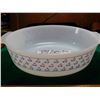 Image 2 : TERMO-RAY TULIP PATTERN CASSEROLE DISH MADE IN BRAZIL