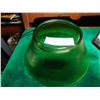Image 2 : VINTAGE LARGE GREEN GLASS BOWL