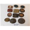 Image 1 : 12 VINTAGE BELT BUCKLES