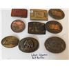 Image 2 : 12 VINTAGE BELT BUCKLES