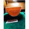 Image 1 : PYREX 402 1.5 LITER MIXING BOWL ORANGE/RED WITH WHEAT SHEAVES DESIGN