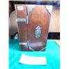 Image 1 : VINTAGE WOOD & BRASS BOOK SHAPED KEEPSAKE BOX