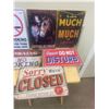 Image 3 : 6 Reproduction Tin signs - 12"x8"