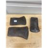 Image 1 : 3 Axe heads - Hand forged - 4"-4 1/4" & 5" blades