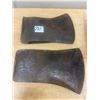 Image 5 : 3 Axe heads - Hand forged - 4"-4 1/4" & 5" blades