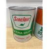 Image 2 : 2 Sinclair motor oil tins