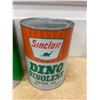 Image 3 : 2 Sinclair motor oil tins