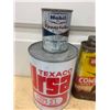 Image 2 : Texaco, Mobil, and whiz tin