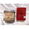 Image 2 : Old Chum and Old Virginia tobacco cans