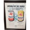 Image 4 : 3 Mobil oil framed advertisements - 12x15"