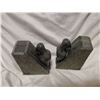 Image 4 : 2 Soapstone bookends, birds - 8.5 lbs