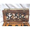 Image 4 : 1937-39, 1951 Saskatchewan license plates