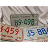 Image 2 : 7 assorted Saskatchewan license plates - 1970-76