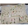 Image 1 : 9 Very old McMillan wild flowers prints - 21"x17"