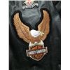 Image 2 : Leather Harley Davidson jacket, size M - 38-40