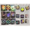 Image 1 : 18 MLB Hologram cards