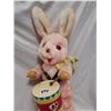 Image 2 : Mechanica pink drummer bunny, 14"
