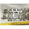Image 2 : Pair of Fordson Major emblems