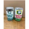 Image 2 : 2 White rose oil tins