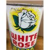 Image 4 : 2 White rose oil tins