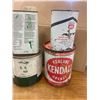 Image 5 : 4 oil & grease tins - B/A, John Deere, Kendall, Pacific 66