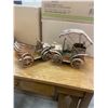 Image 6 : 2 Copper musical, antique cars - 10" Long