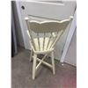 Image 4 : Press back highchair, handcrafted - 39"H Great plant stand