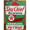 Image 3 : Original 1961 Texaco Sky Chief porcelain sign 12"x18"