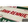 Image 2 : "Home of John Rennie" Coop Member Metal Sign 17"x11"