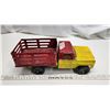 Image 2 : Vintage metal yellow n red toy truck