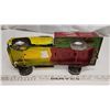 Image 5 : Vintage metal yellow n red toy truck