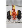 Image 4 : Orange "Case 800" metal tractor collector toy - like new