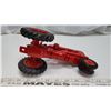 Image 4 : Red "McCormick" metal tractor collectors toy
