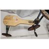 Image 3 : Vintage wood and metal childrens tricycle - 22"Long x 18"H x 13"W