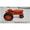 Image 1 : "Allis-Chalmers" orange metal tractor collectors toy