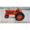 Image 2 : "Allis-Chalmers" orange metal tractor collectors toy
