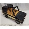 Image 6 : "Tonka" large metal black jeep toy - 17"Long x 9"W x 10"H
