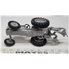 Image 6 : "Ford" gray metal tractor collectors toy, with plow - like new
