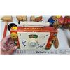 Image 2 : "Fisher Price" vintage wooden music box, wooden Maracas & assorted wooden toys