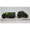 Image 2 : 3 Metal Dinky toy, army truck toys