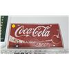 Image 3 : Coca-Cola 50th anniversary thermometer & Coca-Cola cherry tin license plate sign