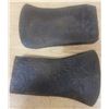 Image 4 : 2 Hand forged axe heads - 4" and 4 1/2" blade