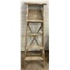 Image 3 : Wooden step ladder - 60"