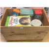 Image 5 : Wooden Crate of Collector Tins