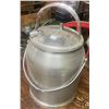 Image 5 : 5 Gallon McCormick Deering Stainless Steel Milking Pail
