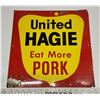 Image 1 : United Hagie, Pork sign - 15"x15"